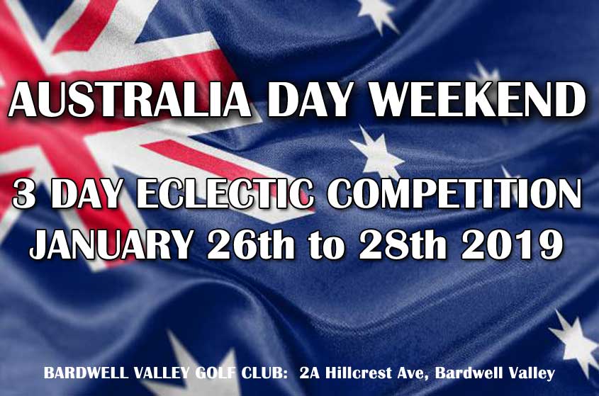 Play one, two or three days of the Eclectic Competition to try and achieve your best Stableford score on each hole, each day you play.