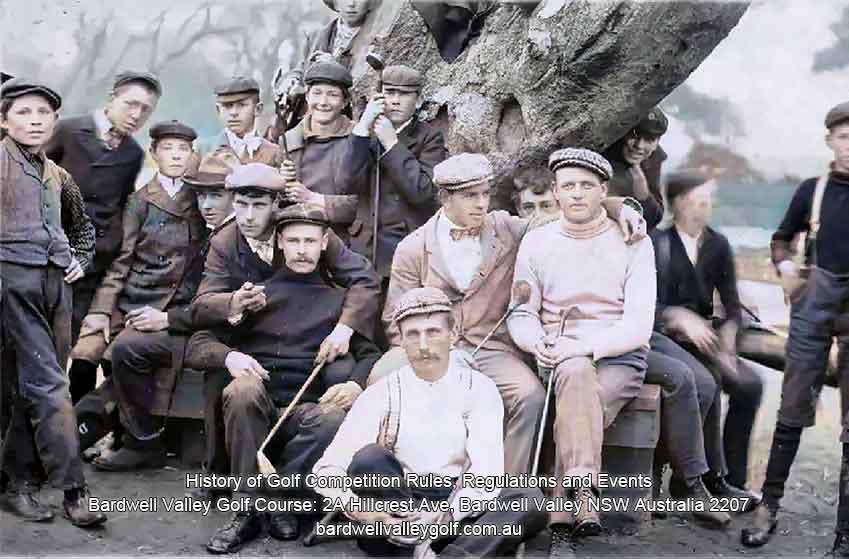 Golf originated from a game played on the eastern coast of Scotland, in an area close to the royal capital of Edinburgh.