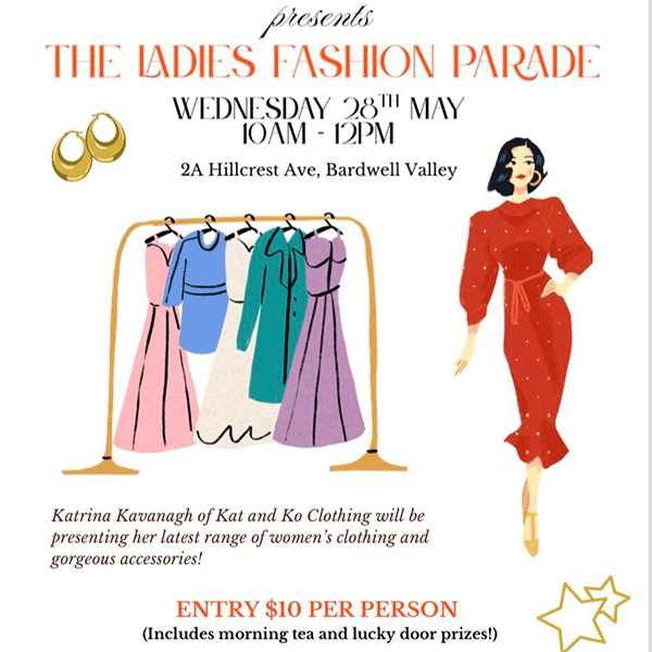 Ladies Fashion Parade – Wednesday 28th May